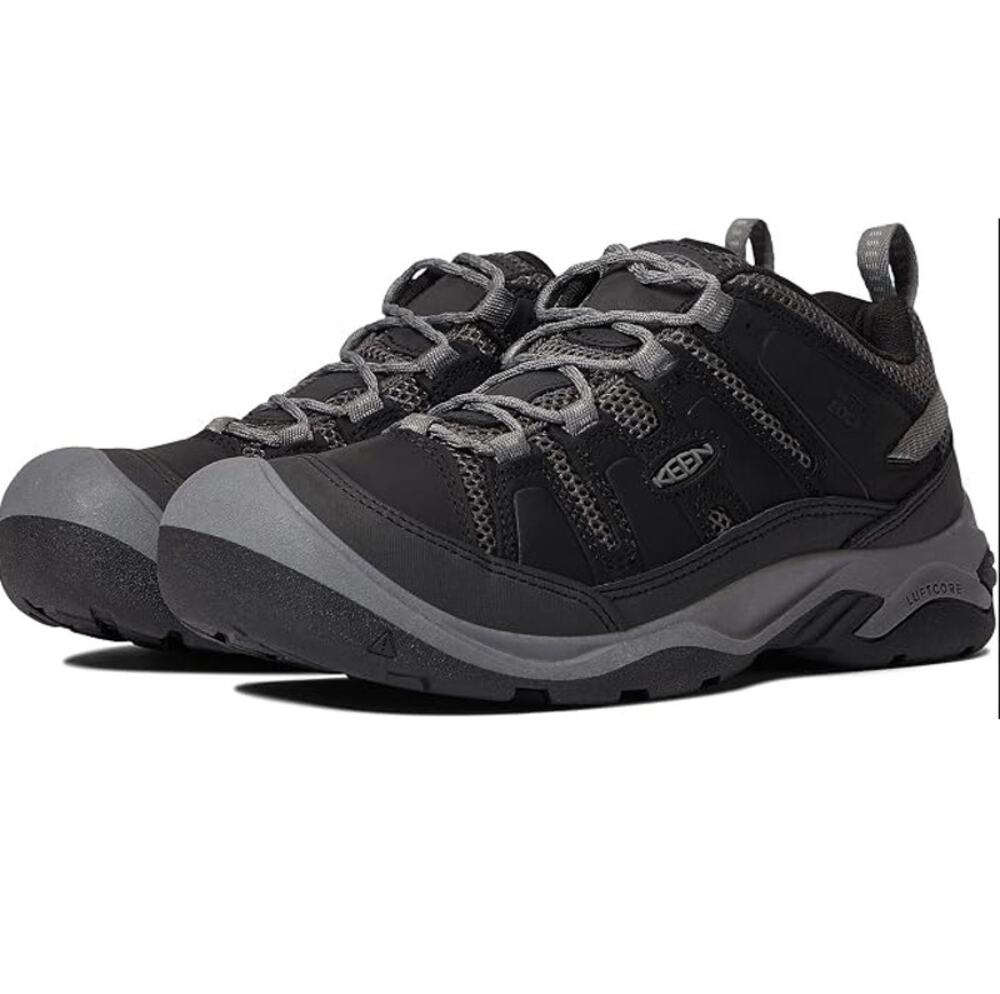Keen Circadia Vent Hiking Sneakers Shoes Black Steel Gray Size 10